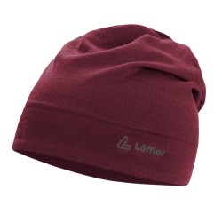 Lue Löffler Arista Merino Beanie purpur